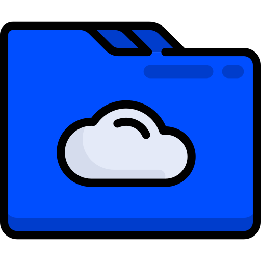 Cloud file storage icon conor bradley digital agency