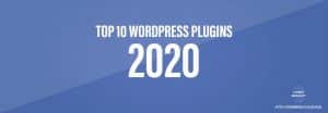Top 10 wordpress plugins 2020 banner